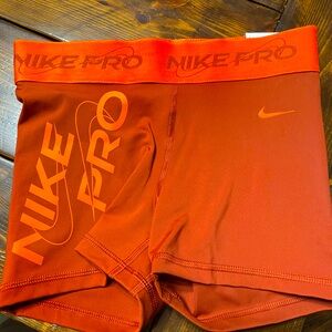 Nike pro tight shorts.